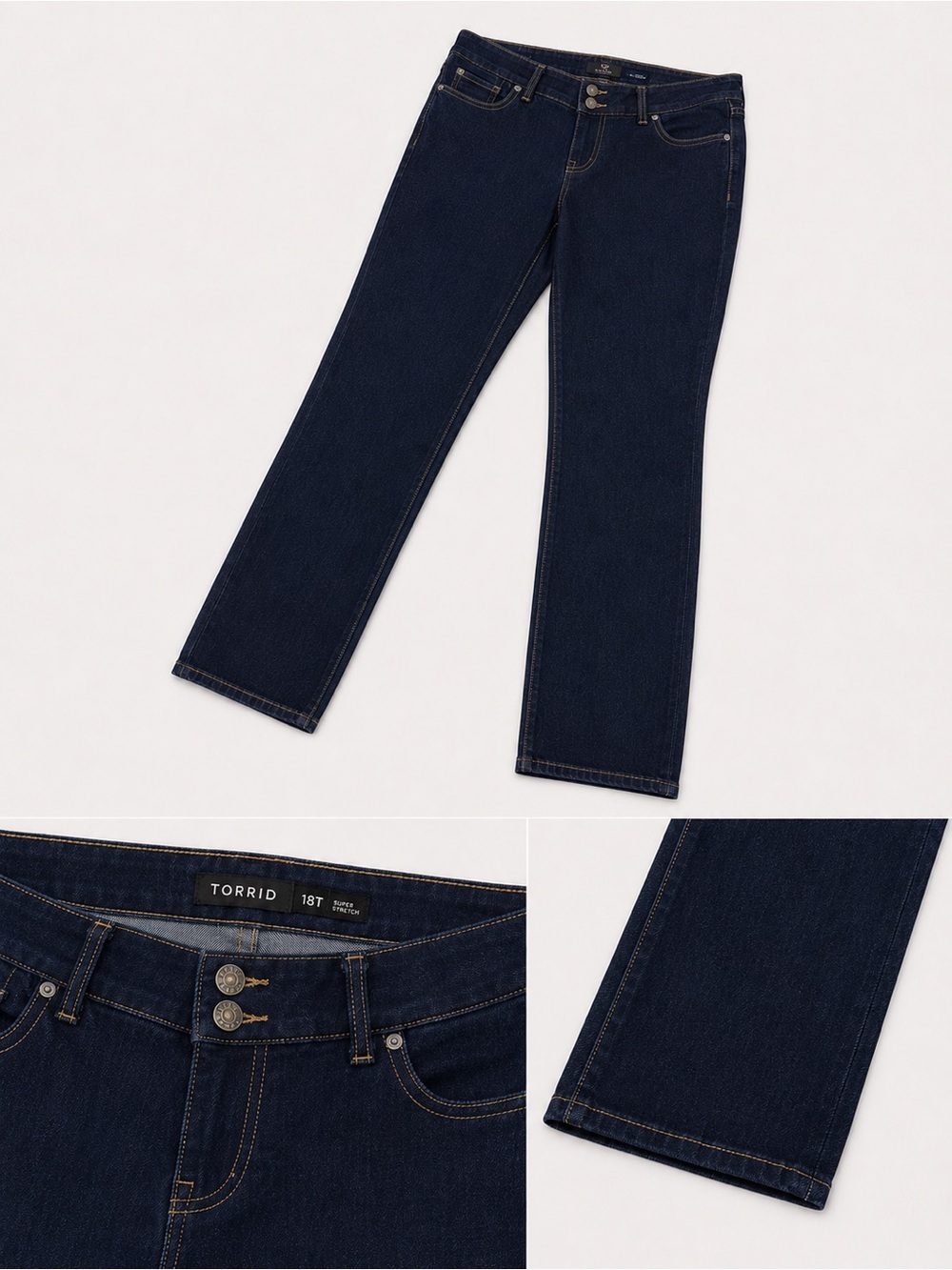 torrid Dark Indigo Bootcut Jeans